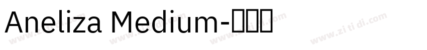 Aneliza Medium字体转换